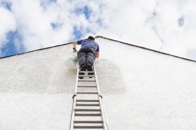 Peinture extérieure à Camjac — façades et ravalement